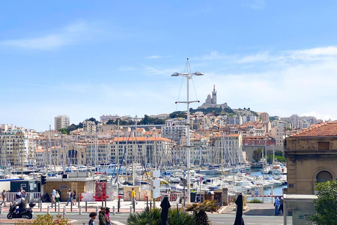 Du côté du Vieux Port&Mucem - central Marseille Extérieur photo