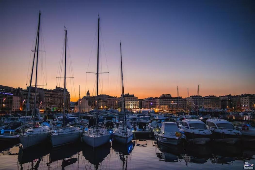 Du côté du Vieux Port&Mucem - central Marseille Extérieur photo